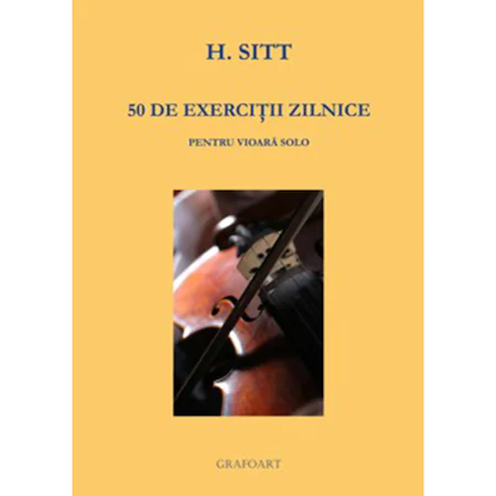 50 de exercitii zilnice (vioara; ed. a II-a) – H.Sitt