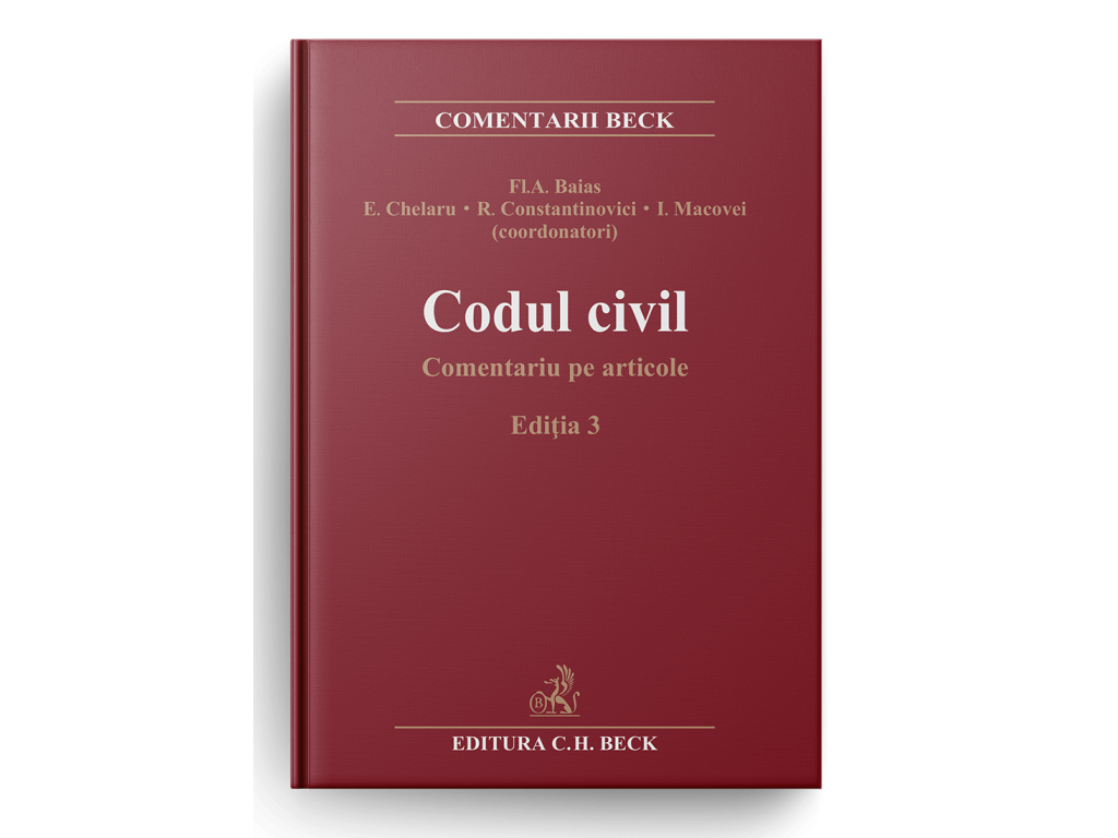 Codul civil,  Comentariu pe articole. Editia 3, 2021