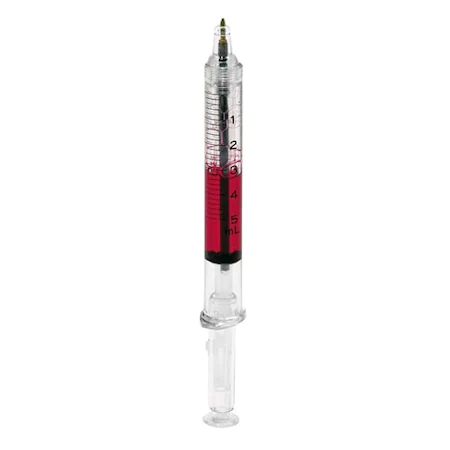 Pix Injection, forma de seringa, rosu, 12,5 cm