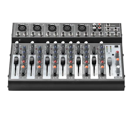 Mixer Audio Behringer Xenyx 1002B, 2 canale microfon, 3 canale microfon / stereo-linie, 1 canal stereo
