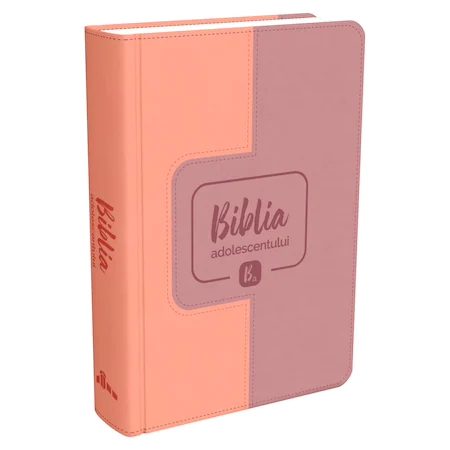 Biblia adolescentului, traducere Dumitru Cornilescu, editie revizuita ortografic, coperta roz